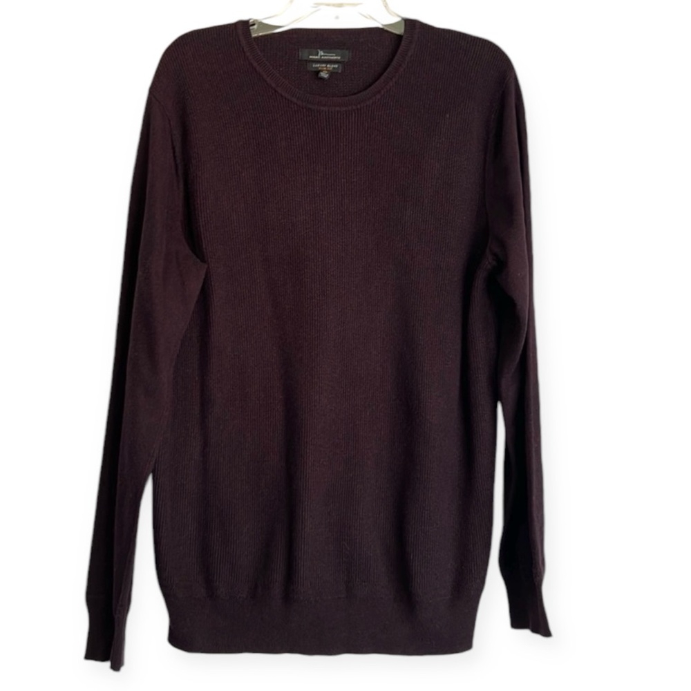 WEEKLY SALE: Marc Anthony Wine luxury Blend Slim Fit Sweater - SZ: Large
